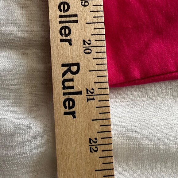 Tommy Hilfiger Sport Stripe Tank Dress Elasticized Waist Red/White Large - Picture 7 of 9